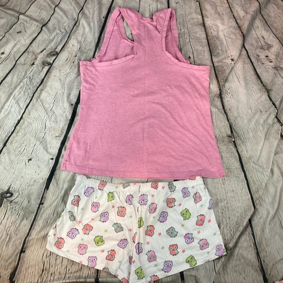 PJ Couture Womens Owl Print Matching PJ Set - Picture 2 of 10